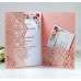 Beautiful Marriage Invitation Card Laser Cut Greeting Card Black Iridescent Paper
